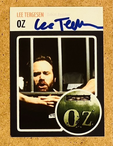Lee tergesen autografo firmato - lee,